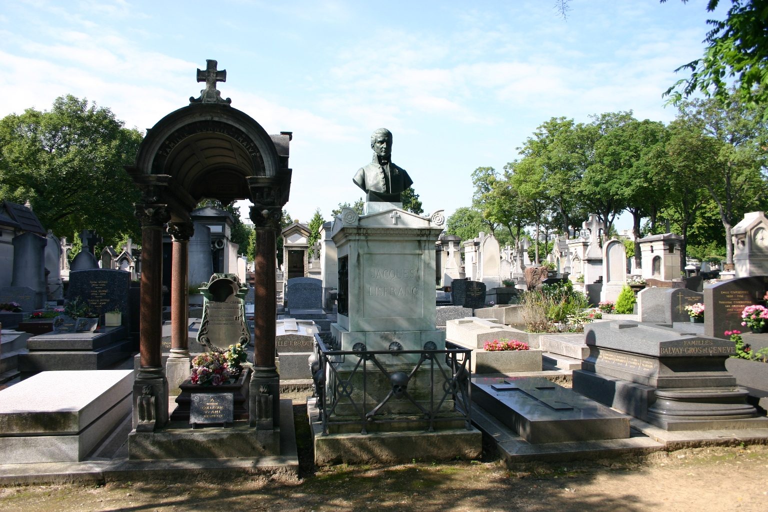 Jacques Lisfranc's tomb, Montparnasse Cemetery, Paris (2).JPG